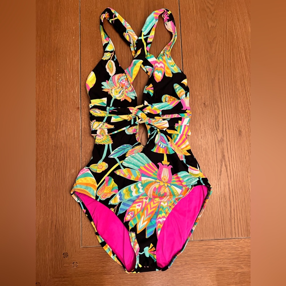 Trina Turk one piece bathing suit